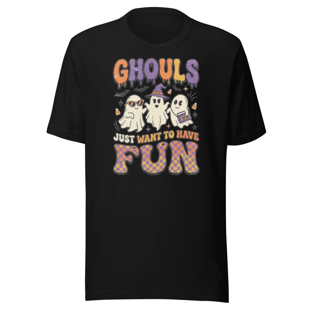Ghouls Just Want To Have Fun Unisex Eco T-Shirt