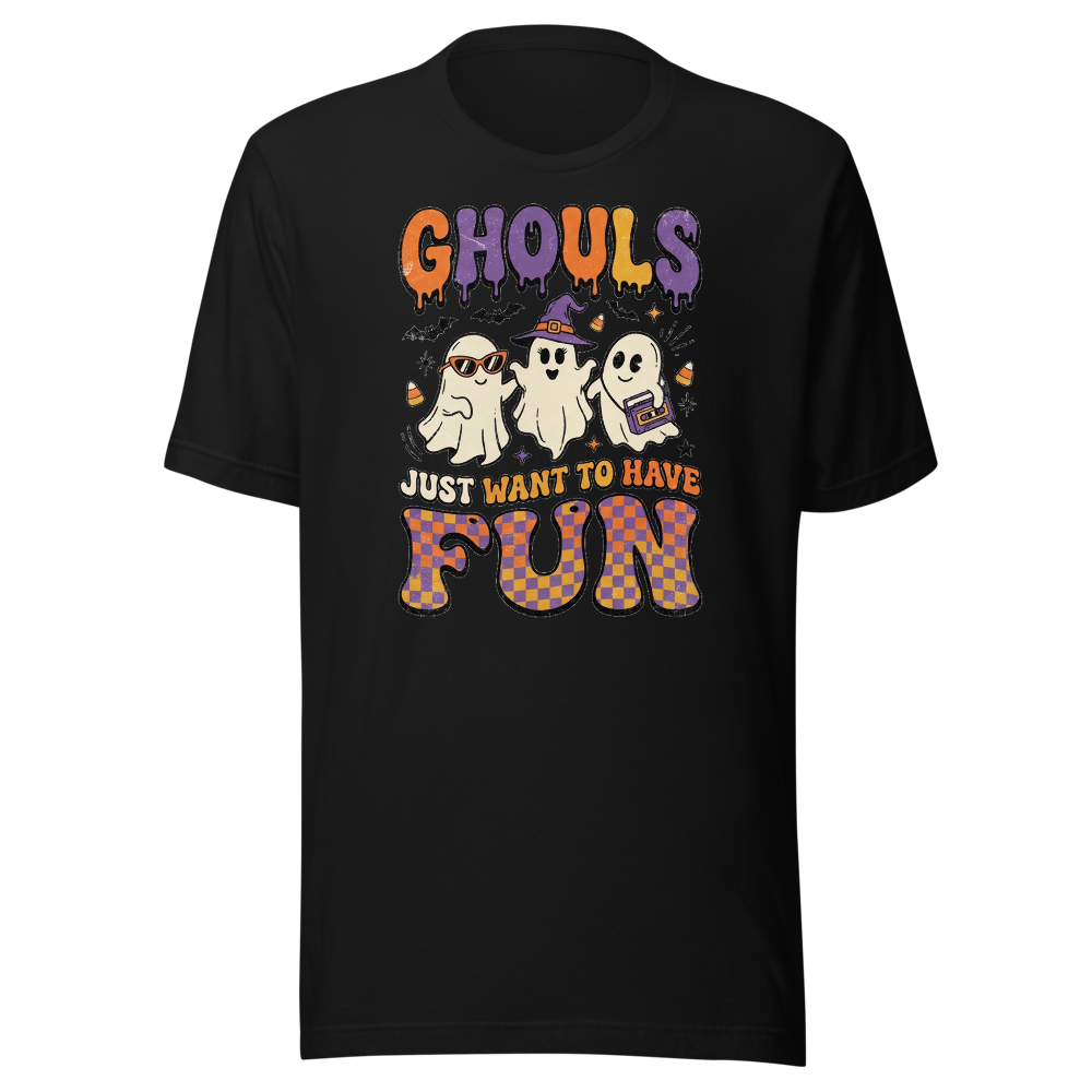 Ghouls Just Want To Have Fun Unisex Eco T-Shirt