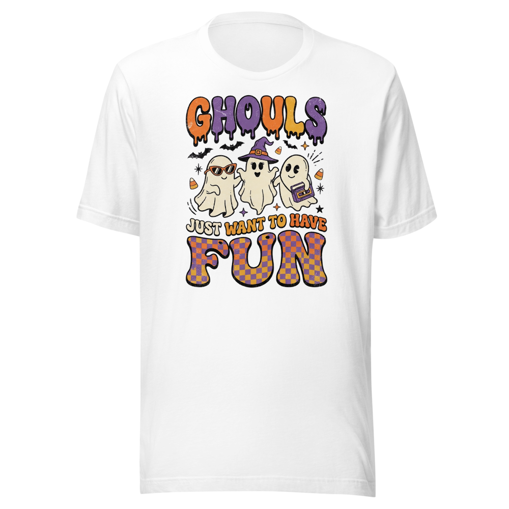 Ghouls Just Want To Have Fun Unisex Eco T-Shirt